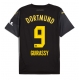 Borussia Dortmund Serhou Guirassy #9 Replike Gostujuci Dres 2024-25 Kratak Rukav